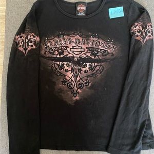 Harley Davidson woman’s Large long sleeve shirt